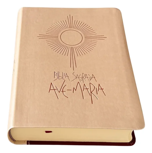 Bíblia Sagrada - Capa Eucaristia de Ave-Maria